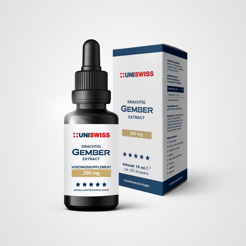 Uni Swiss Gember 10 ml