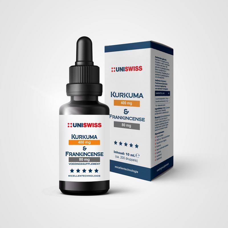 Uni Swiss Kurkuma & frankincense 10 ml