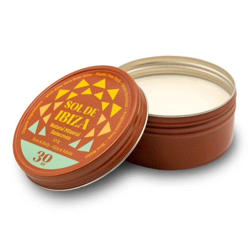 Sol De Ibiza Zonnebrand SPF30 blikje 100 gram