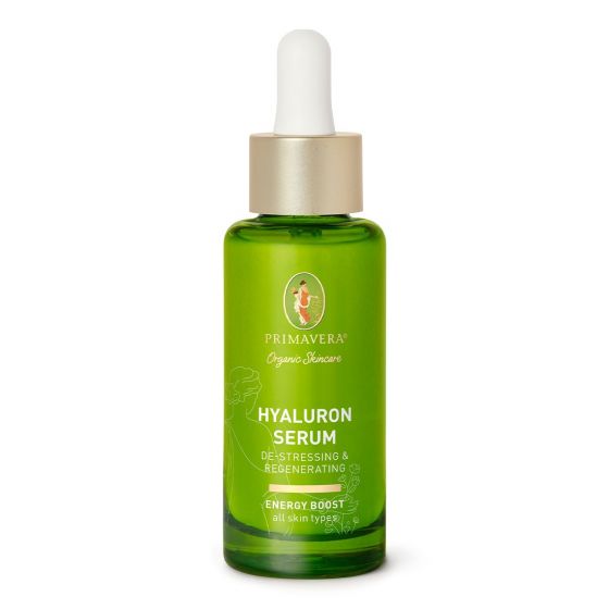 Primavera Hyaluron serum de-stressing regenerating biologisch 30 ml