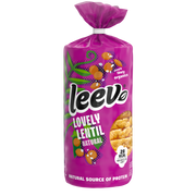 Leev Lovely lentil cakes natural demeter biologisch 100 gram