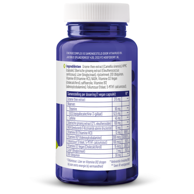 Vitakruid EnergieComplex 60 vcaps