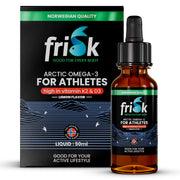Frisk Omega 3 sporters – visolie met K2 & D3 50 ml