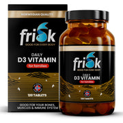Frisk Vitamine D3 11+ dagelijks 120 tabletten