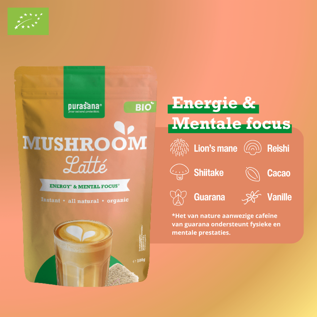 Purasana Biologische Mushroom Latte