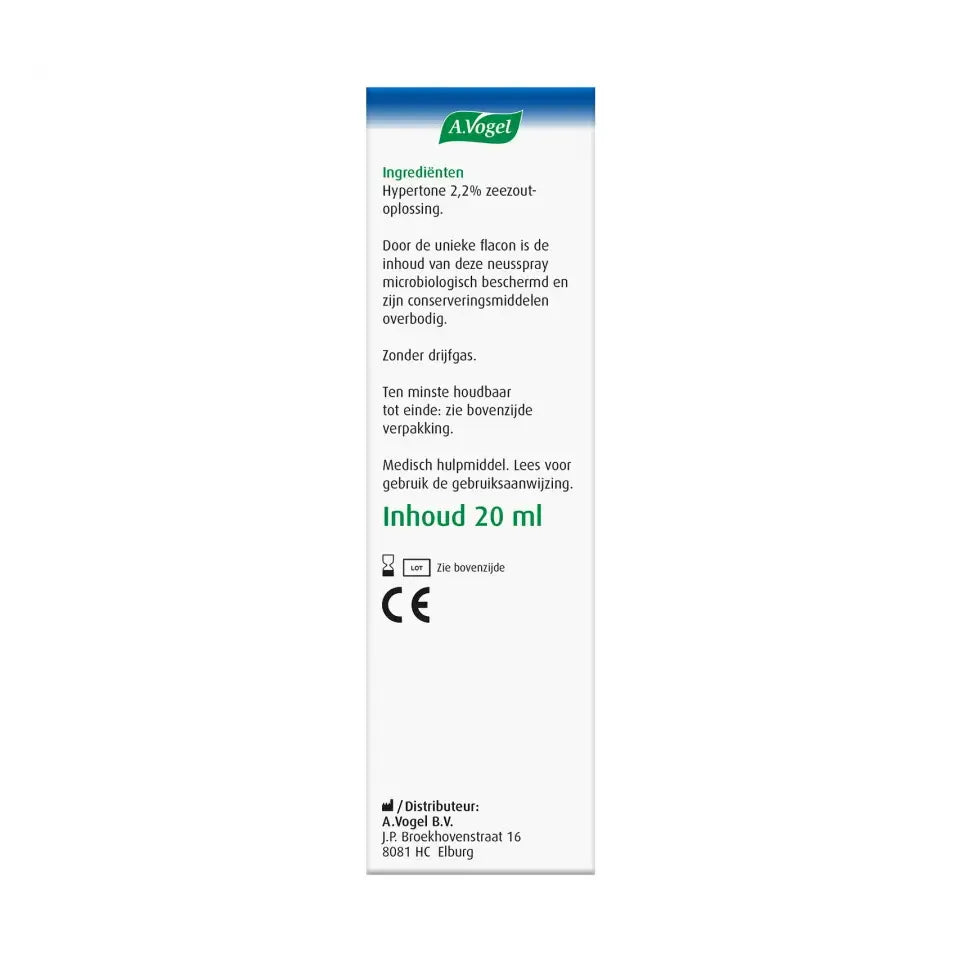 A.Vogel Cinuforce neusspray sterk 20 ml