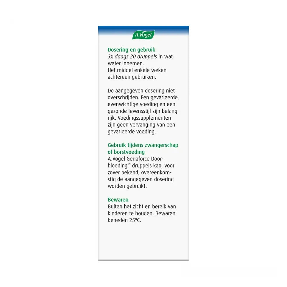 A.Vogel Geriaforce 100 ml