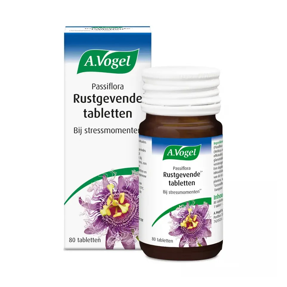 A.Vogel Passiflora rustgevende 80 tabletten (afbeelding 1)