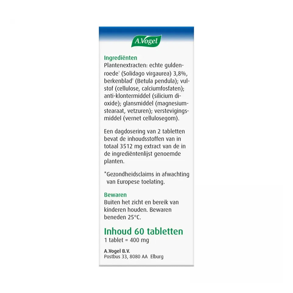 A.Vogel Solidago 60 tabletten