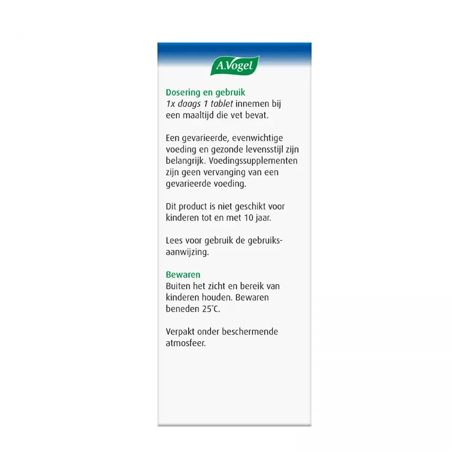 A.Vogel Vitamine D3 25ug 100 tabletten