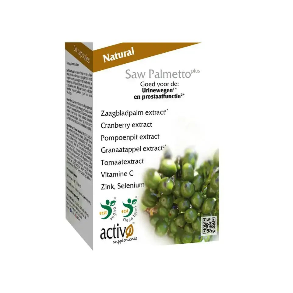 Activo Saw palmetto plus 60 vcaps