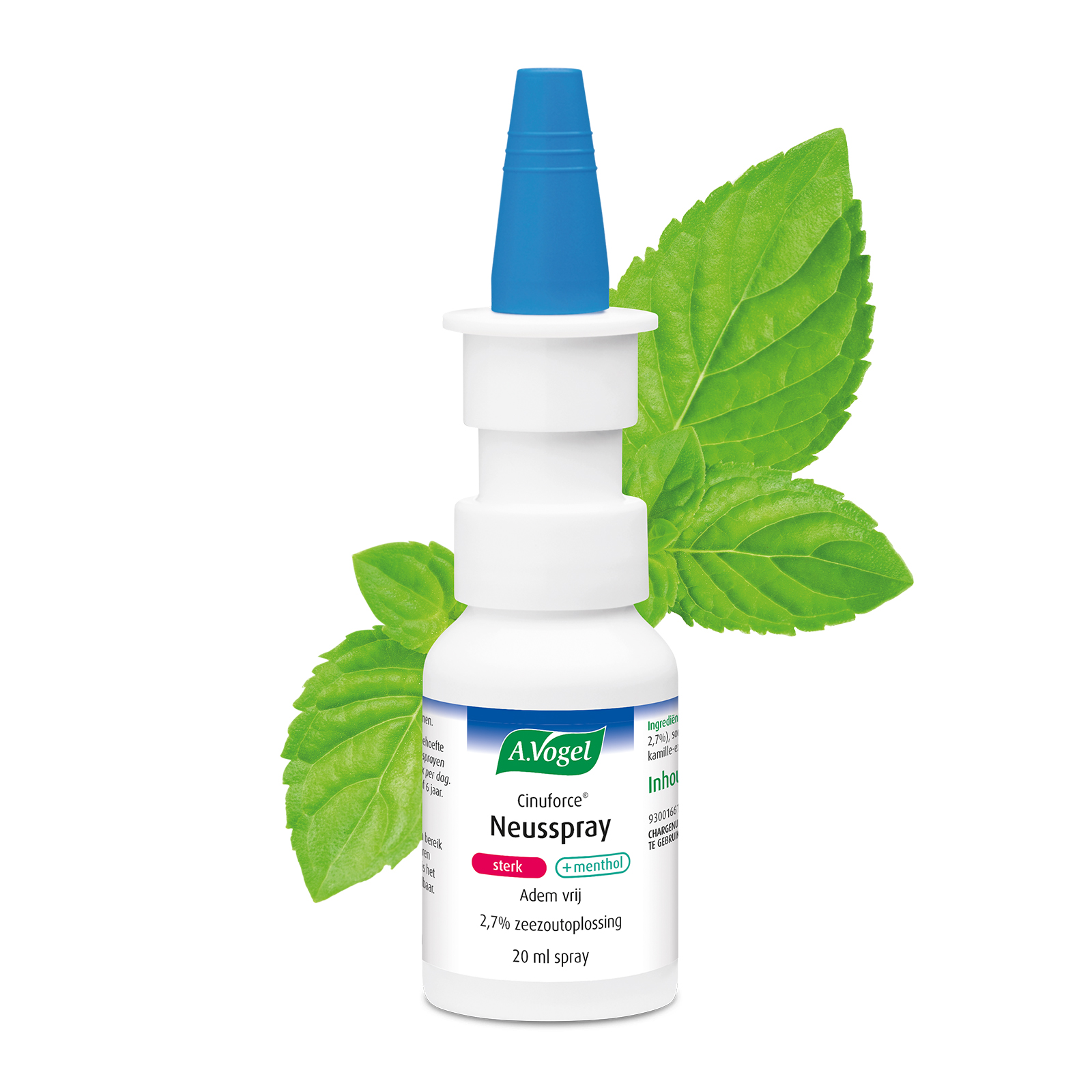A Vogel Cinuforce neusspray sterk met menthol 20 ml