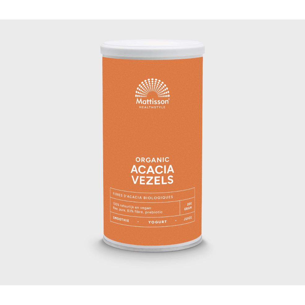 Mattisson Biologische Acacia Vezels 200 gram