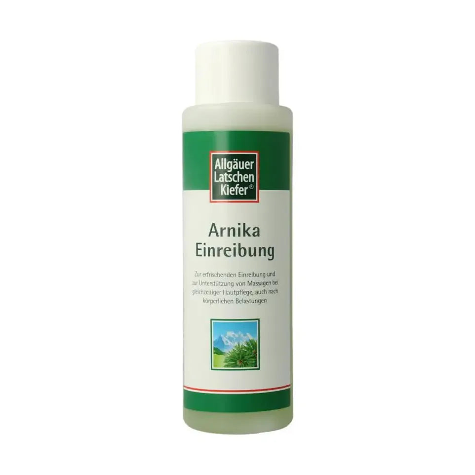 Allgaeuer Latschenkiefer Arnika massage allgasan 250 ml