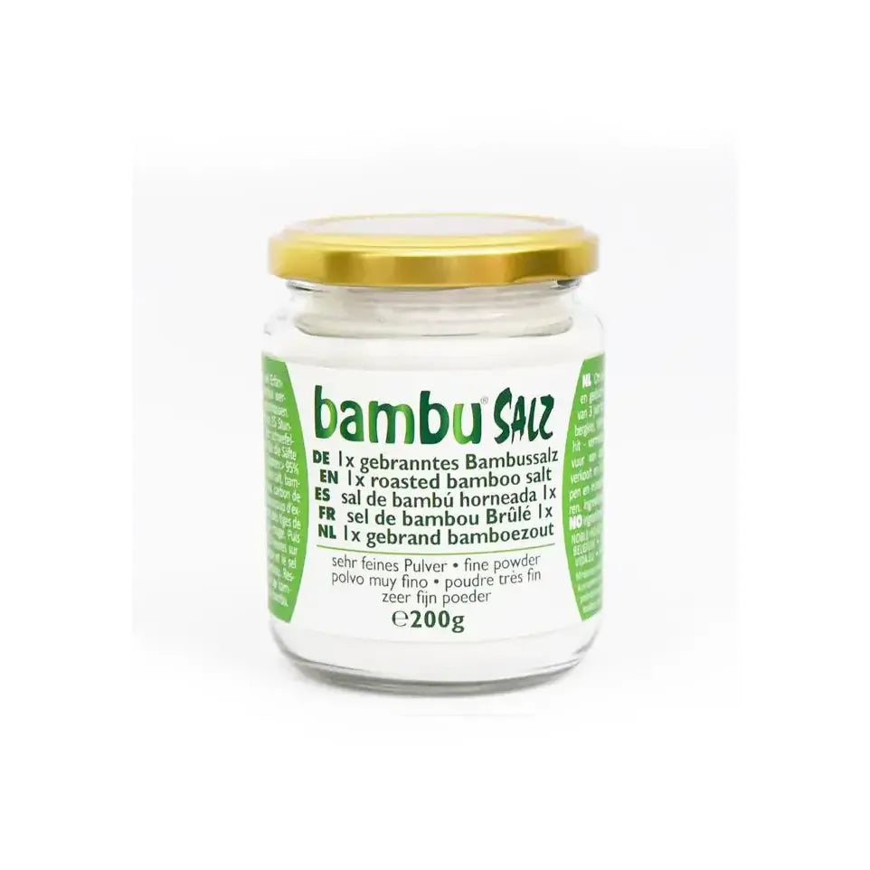 Bambu Salz Bamboezout zeer fijn 1x gebrand 200 gram