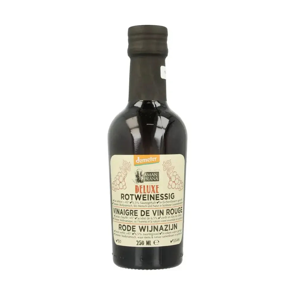 Amanprana Rodewijnazijn biologisch 250 ml