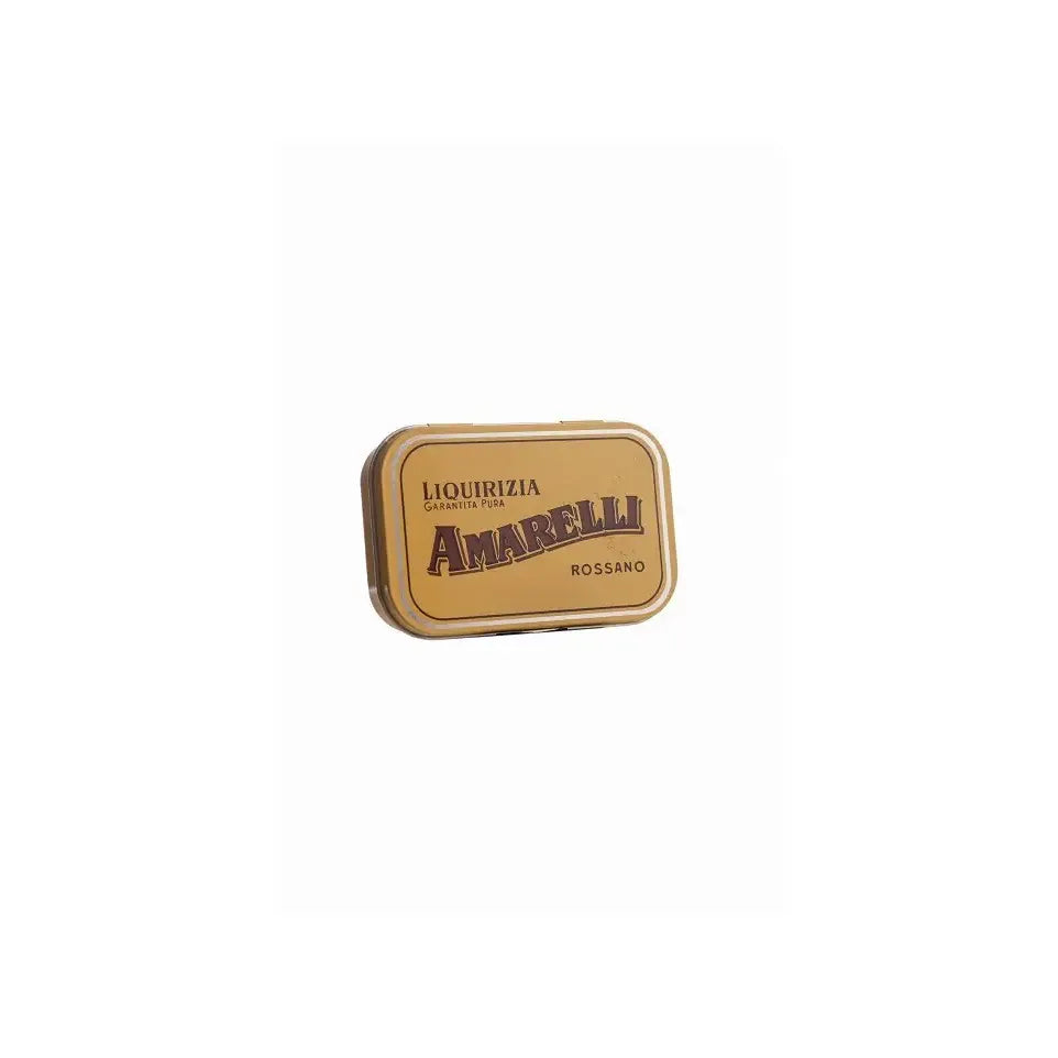 Amarelli Laurierdrop blikje brokken puur 40 gram