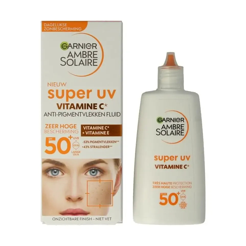 Garnier Ambre Solaire Fluid vitamine C super UV SPF50+ 40 ml