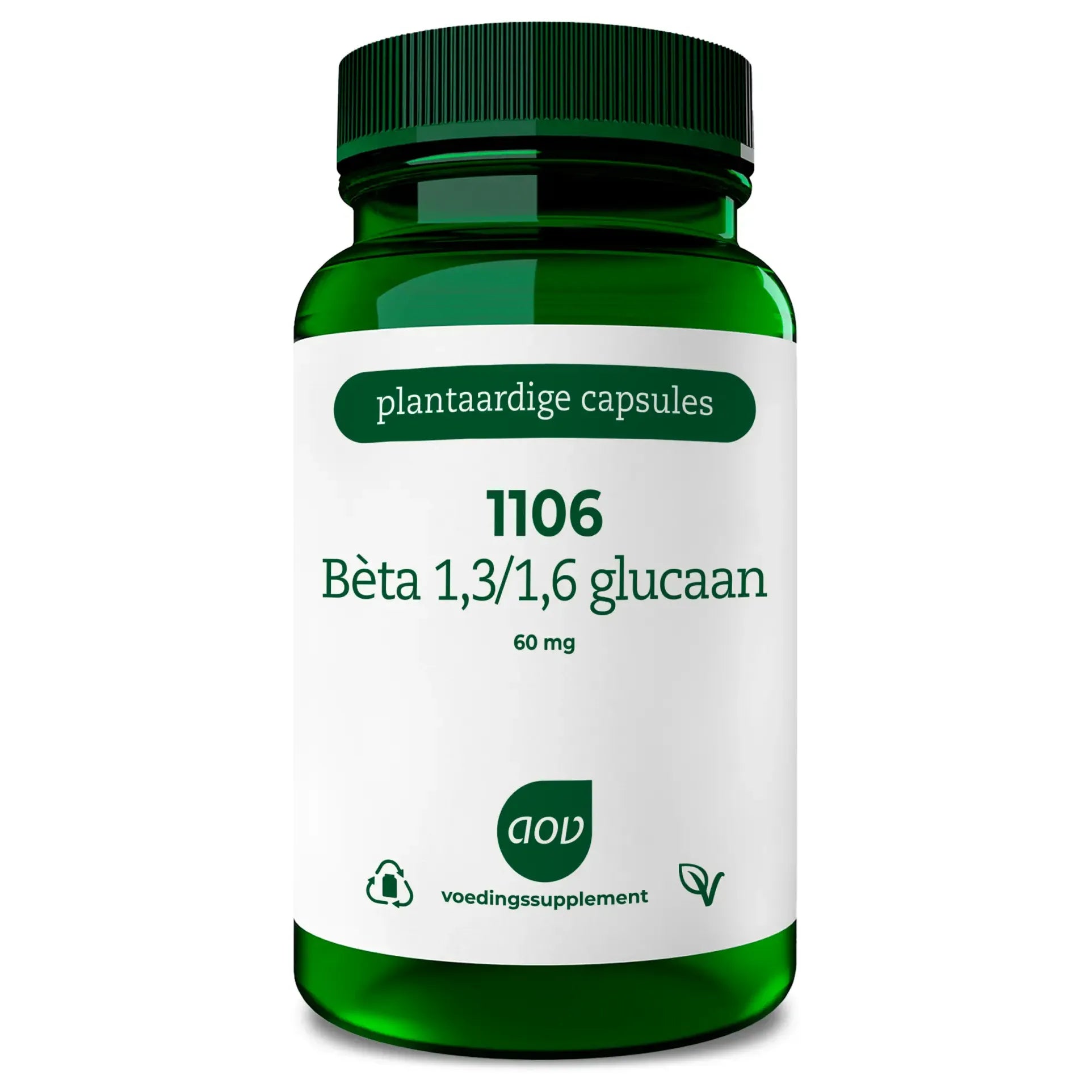 AOV 1106 Beta 1.3 glucaan 60 vcaps