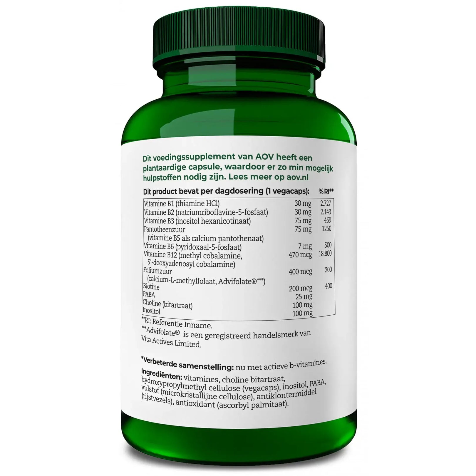 AOV 241 vit b complex 120 vcaps