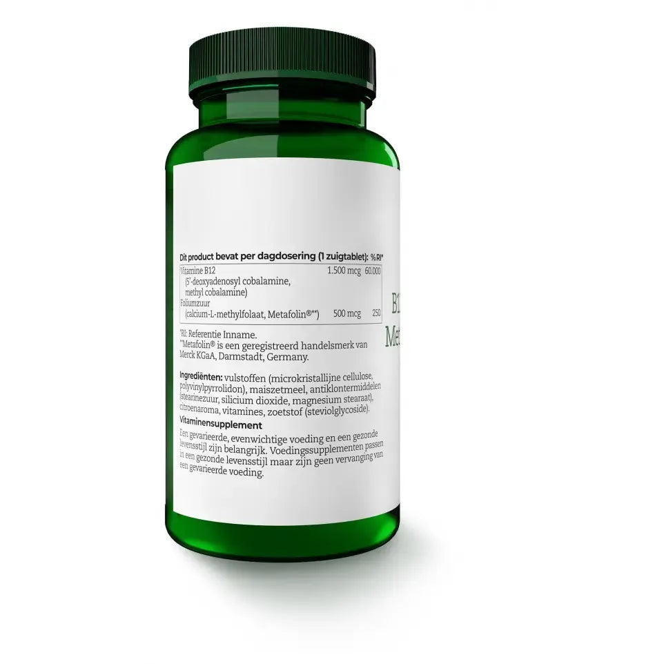 AOV 254 B12 Adenosyl & methylcobalamine 120 zuigtabletten