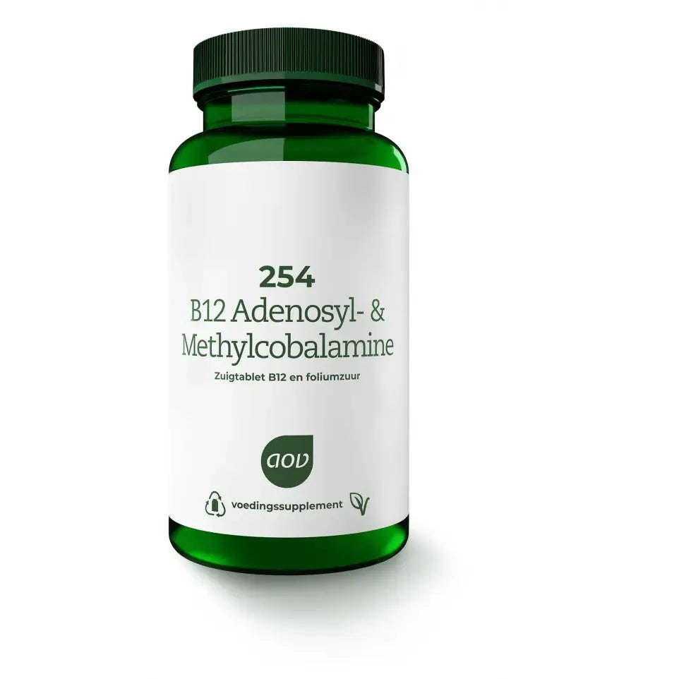AOV 254 B12 Adenosyl & methylcobalamine 120 zuigtabletten