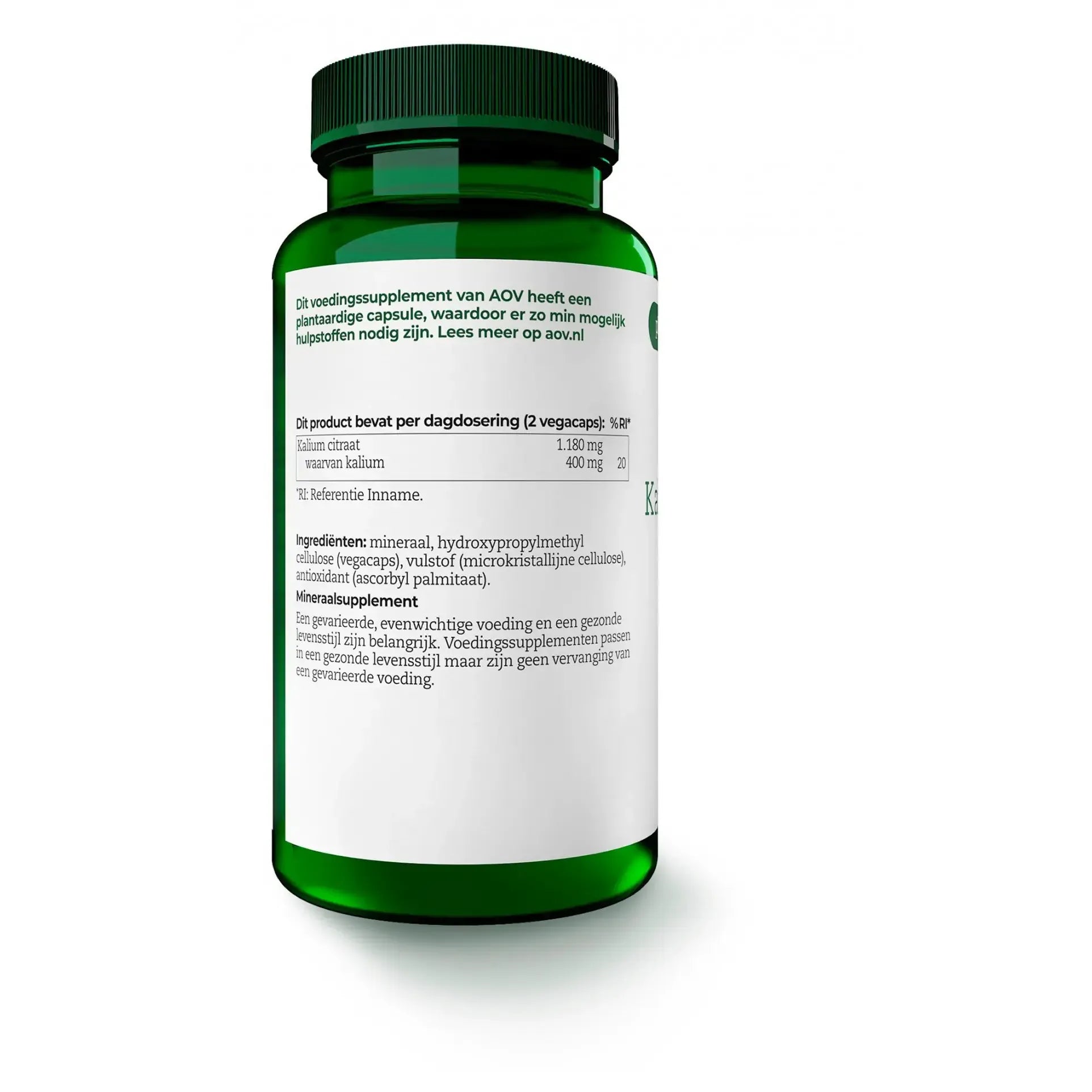 AOV 562 Kalium citraat 200 mg 90 vcaps