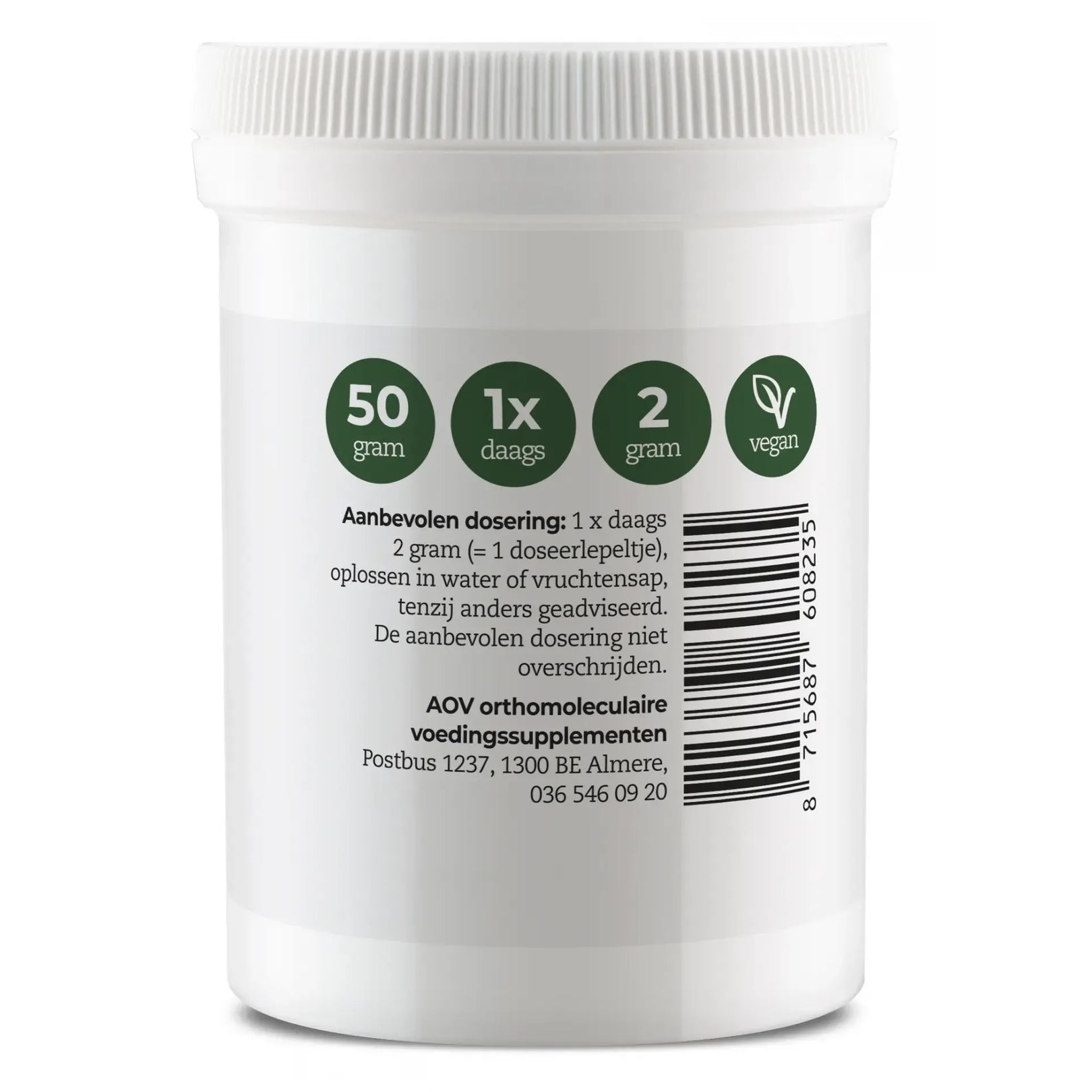AOV 823 D-mannose poeder 50 gram
