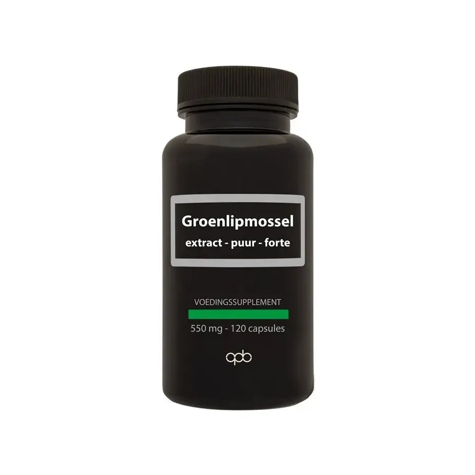 Apb Holland Groenlipmossel 550 mg puur 120 capsules