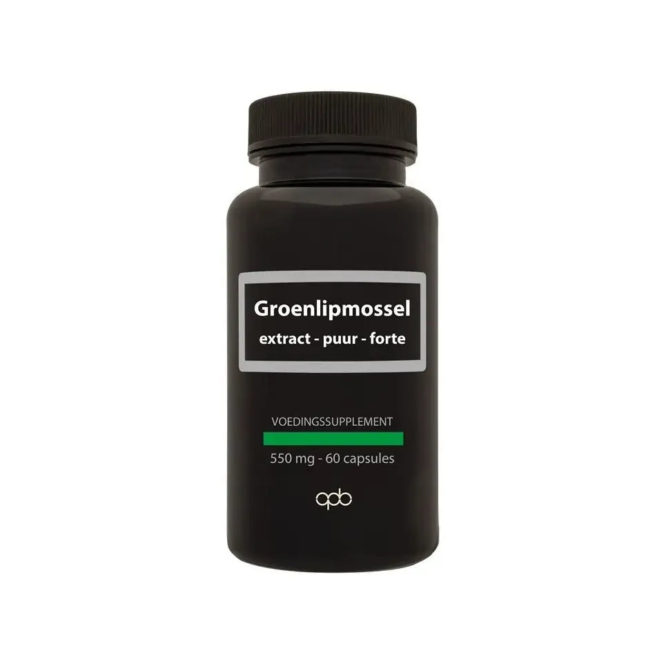 Apb Holland Groenlipmossel 550 mg puur 60 vcaps