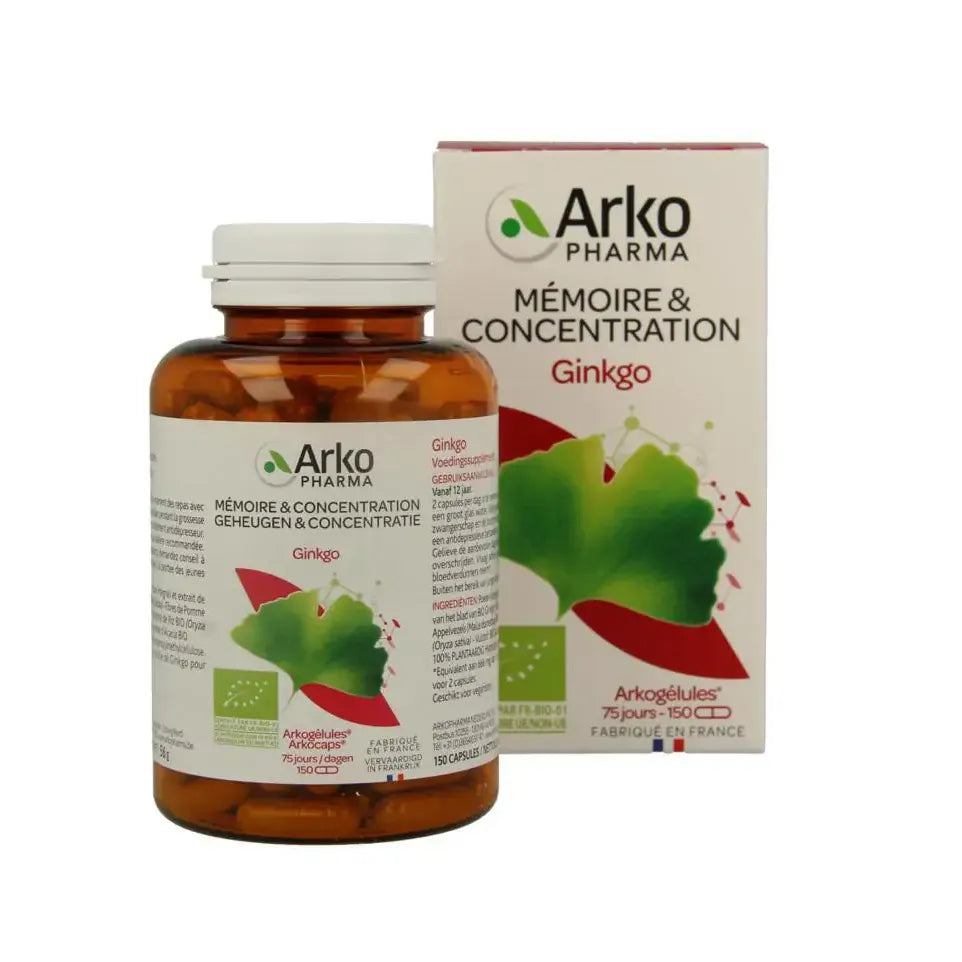 Arkopharma Arkocaps Ginkgo 150 capsules