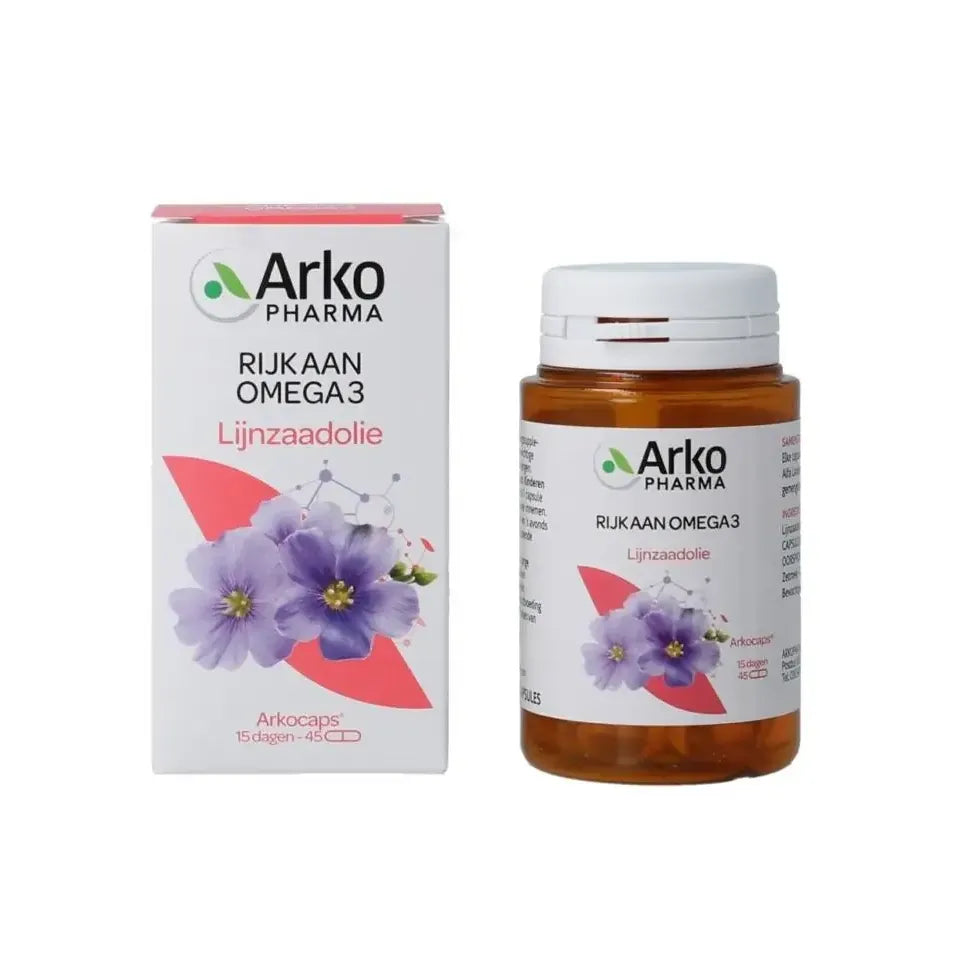 Arkopharma Arkocaps Lijnzaadolie 45 capsules