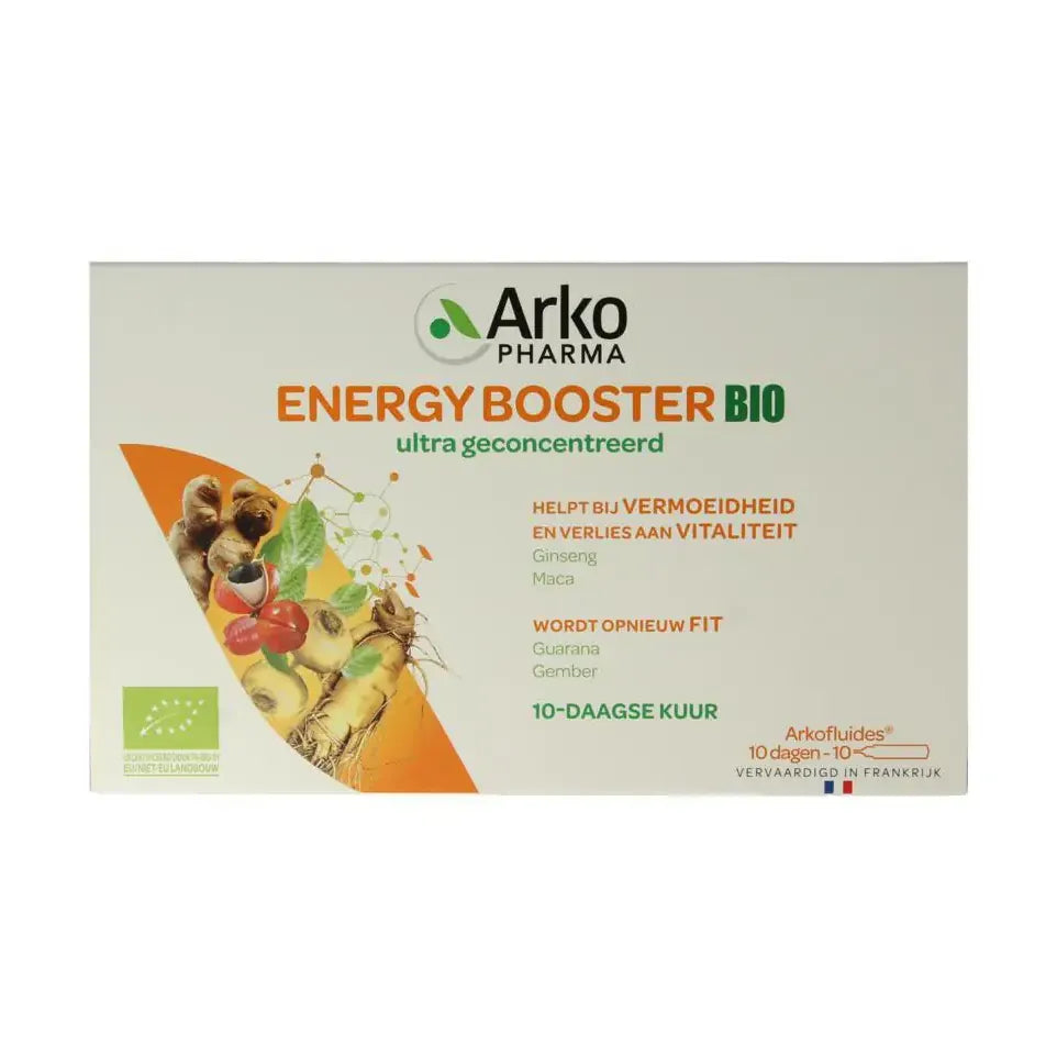 Arkopharma Arkofluids Energy booster 10 ampullen