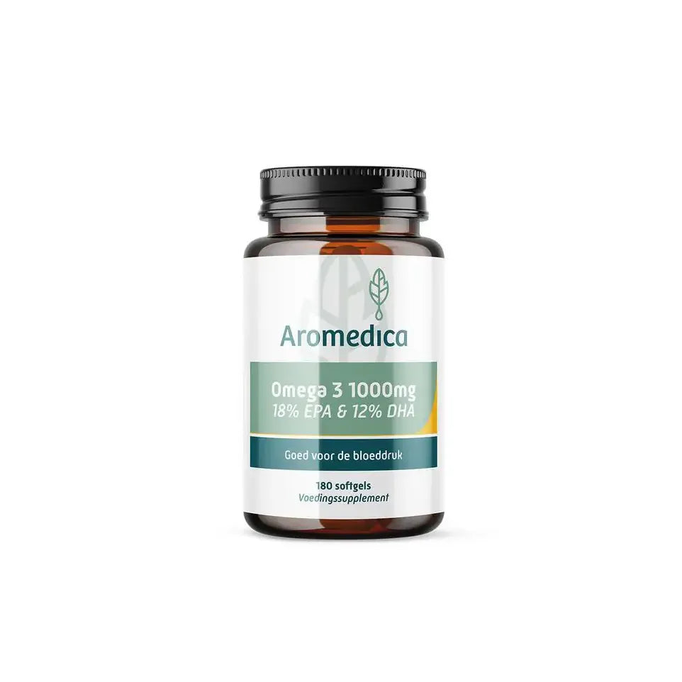 Aromedica Omega 3 18% EPA 12% DHA 1000 mg 180 softgels