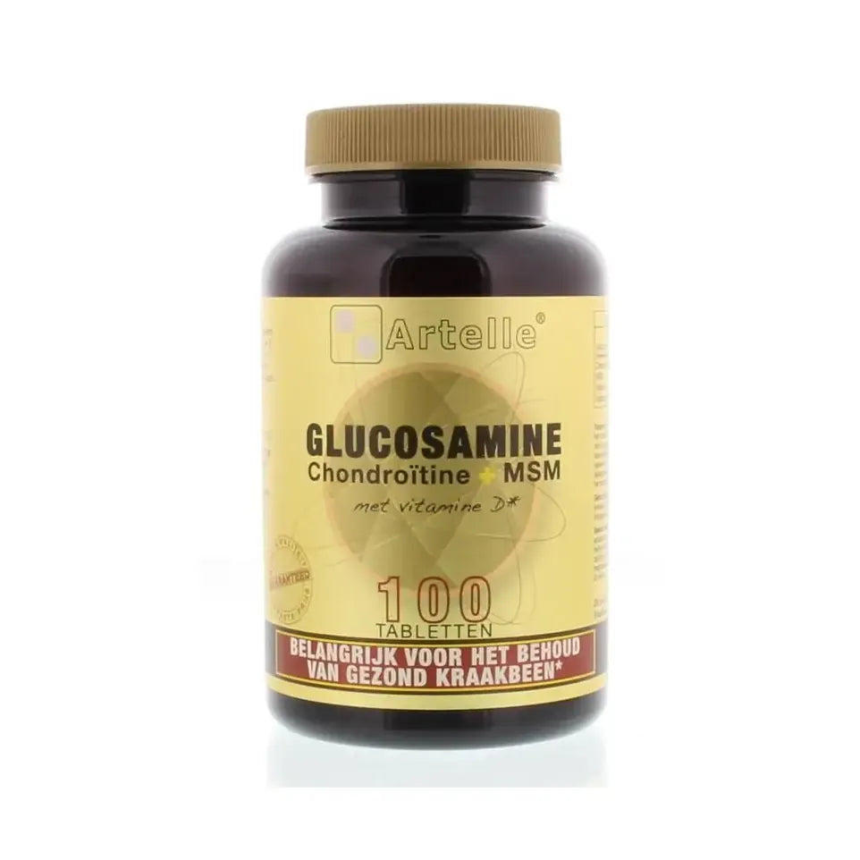 Artelle Glucosamine/chondroitine/msm 100 tabletten