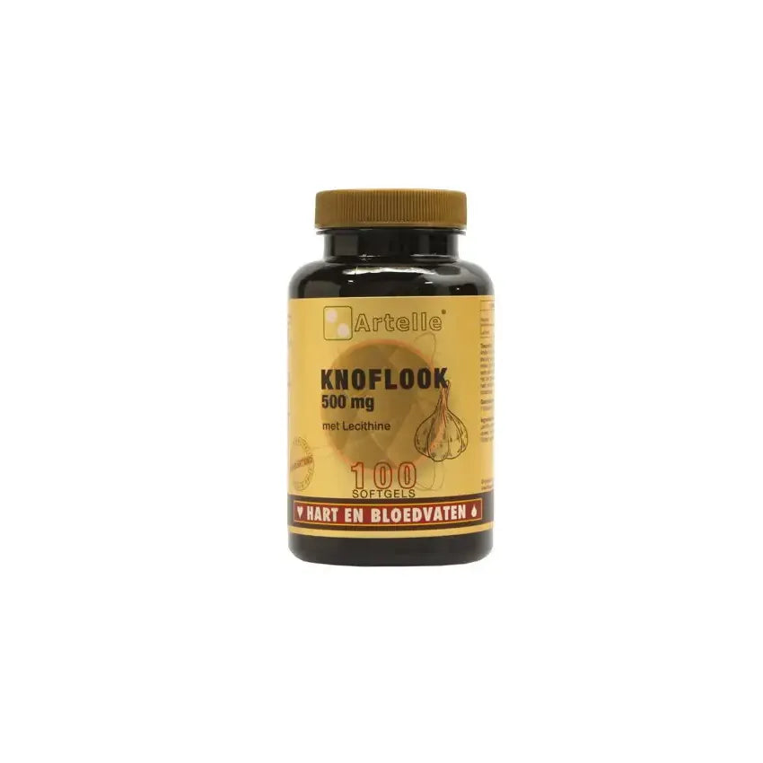 Artelle Knoflook 500 mg + 250 mg lecithine 100 capsules