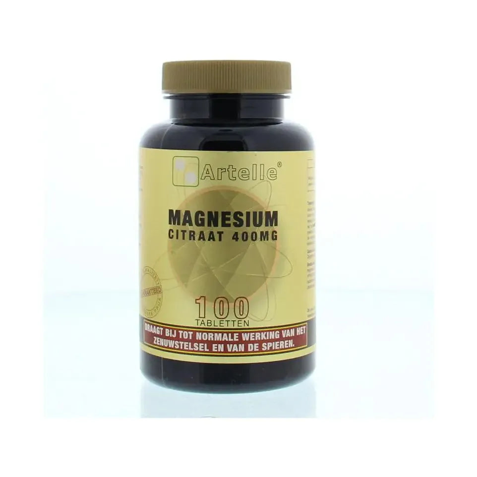 Artelle Magnesium citraat elementair 100 tabletten