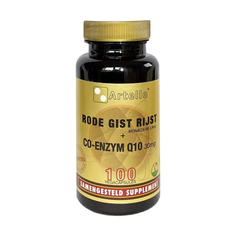Artelle Rode gist rijst Q10 100 vcaps