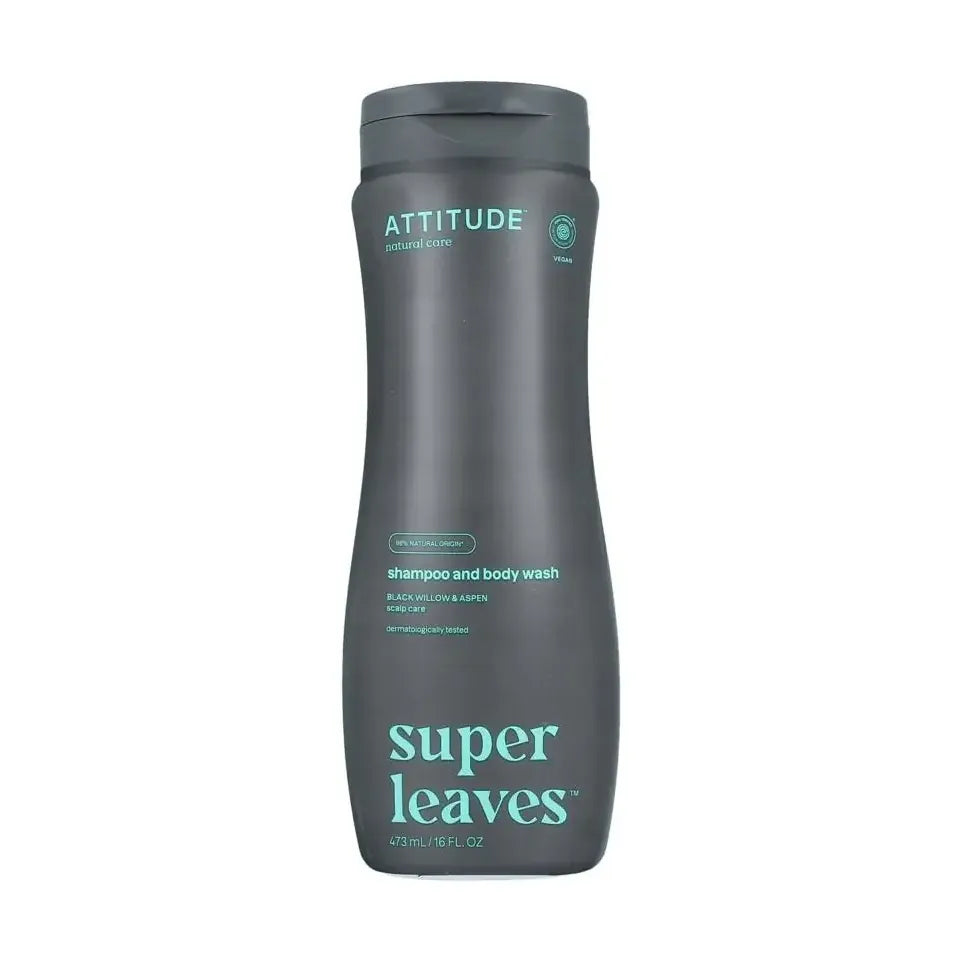 Attitude Super leaves shampoo & body wash man 2 in 1 473 ml
