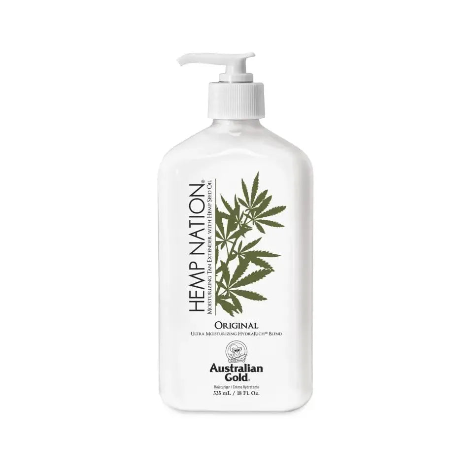 Australian Gold Hemp nation original moisturizing tan extender