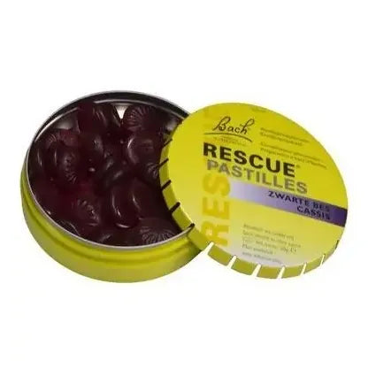 Bach Rescue zwarte bes 50 pastilles