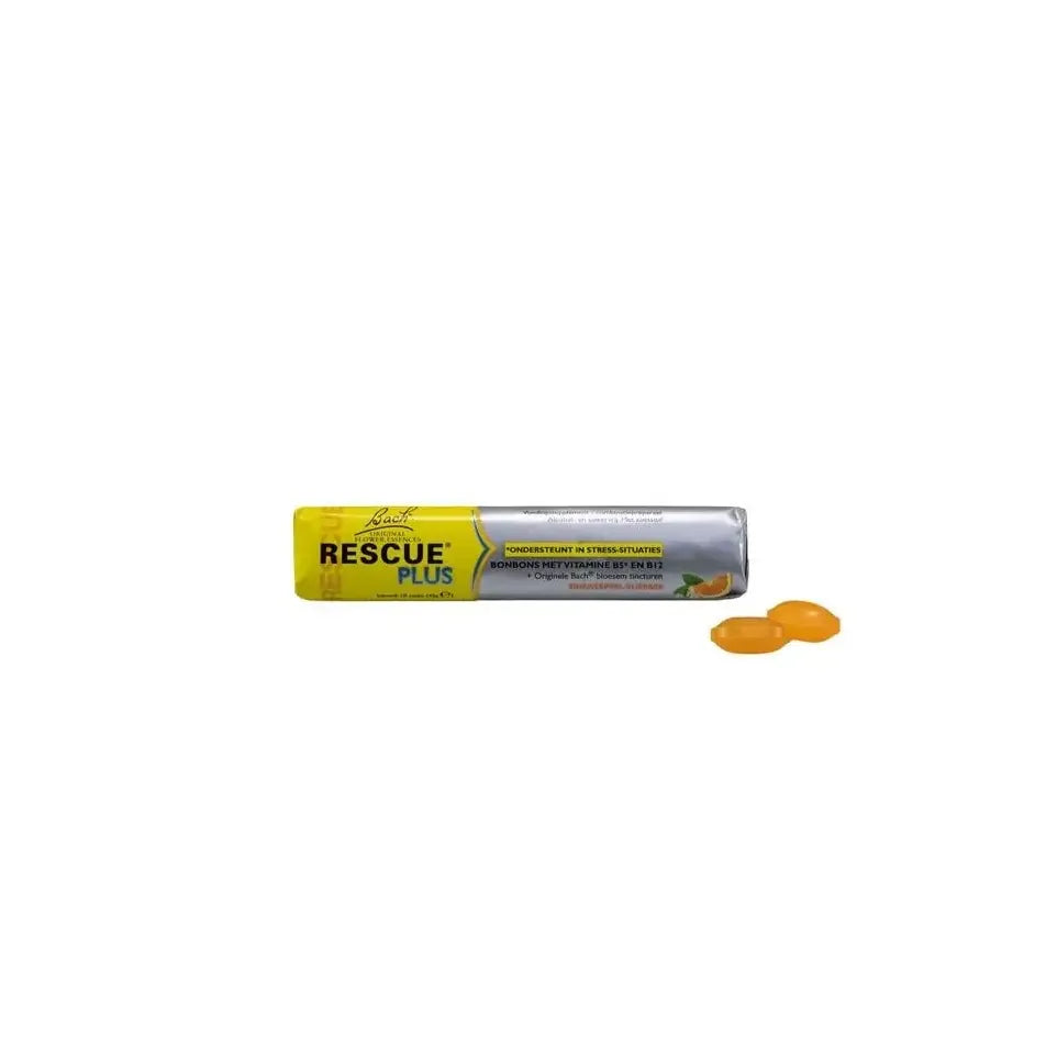 Bach Rescue remedy plus bonbon 10 stuks