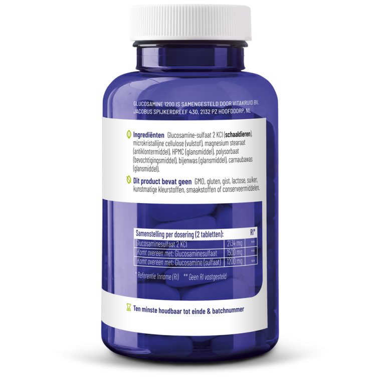 Vitakruid Glucosamine 1200 120 tabletten
