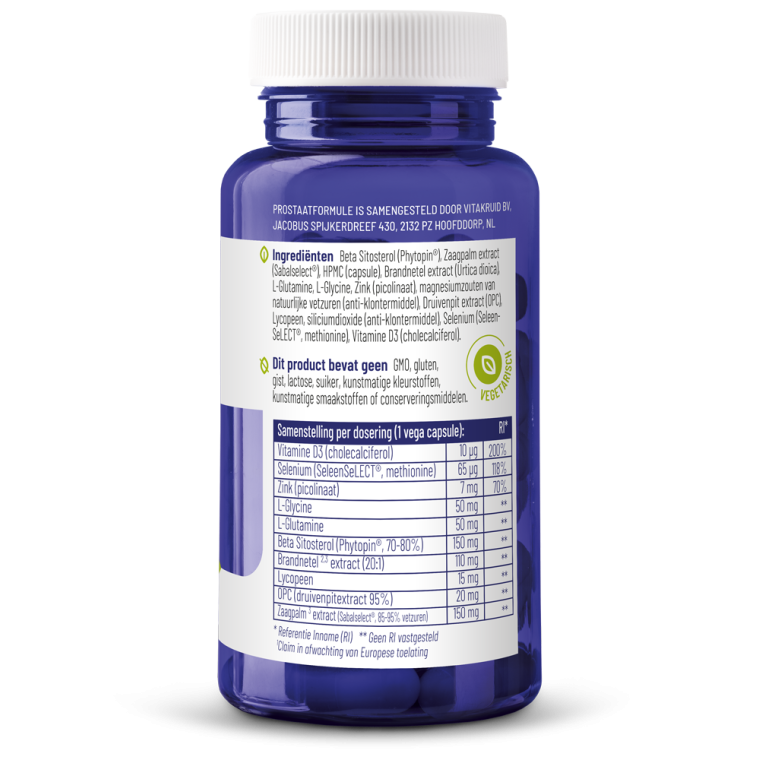 Vitakruid Prostaatformule 60 vcaps