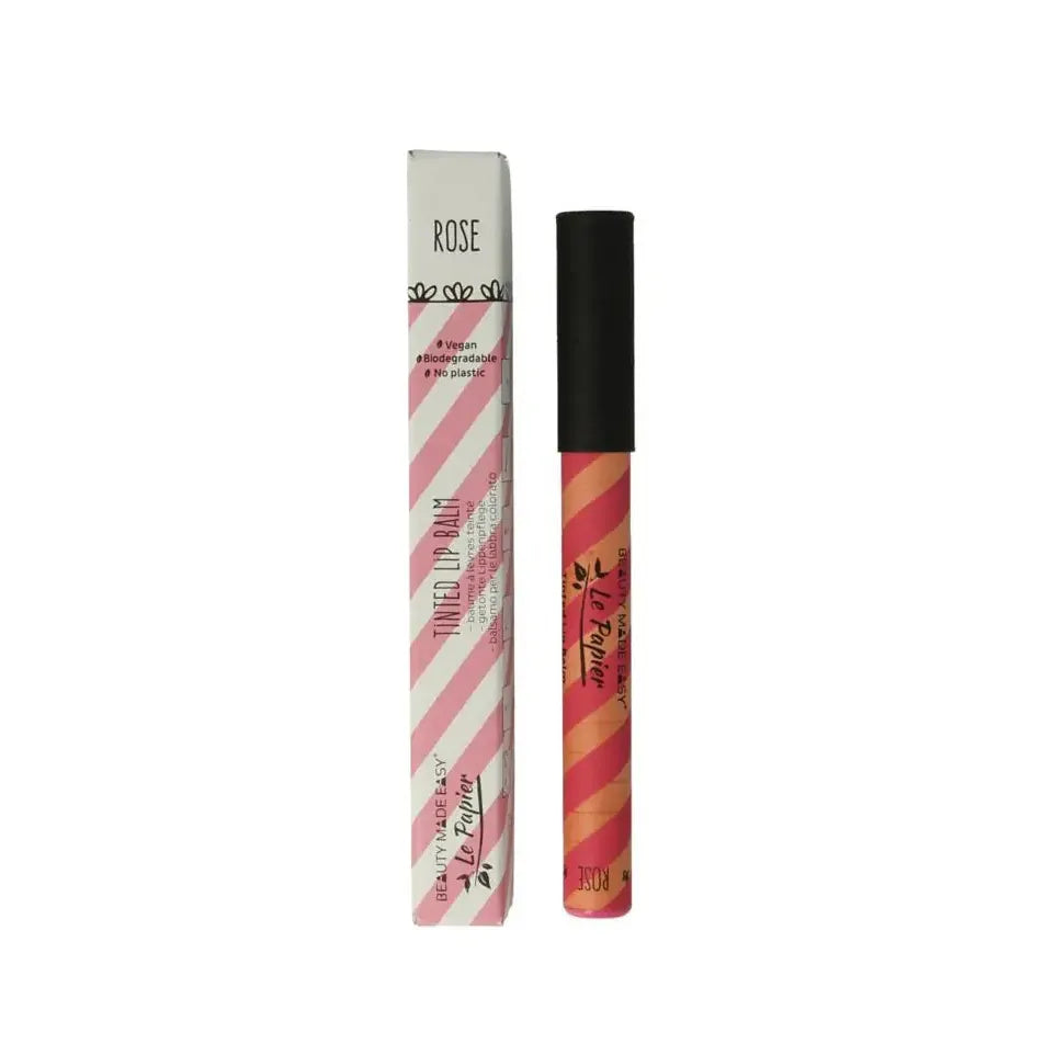 Beauty Made Easy Le papier lipbalm tinted rose 6 gram