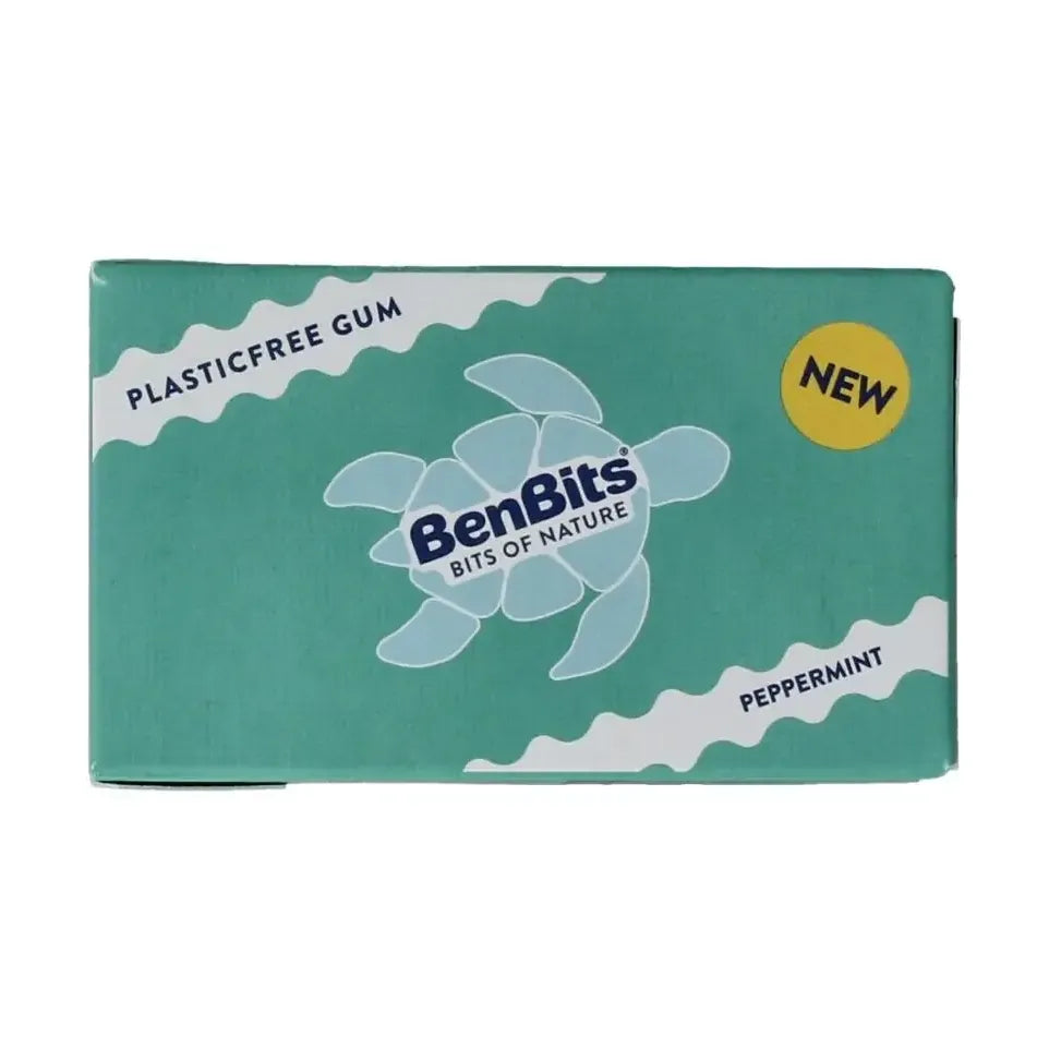 Benbits Kauwgom peppermint zakje 18 gram