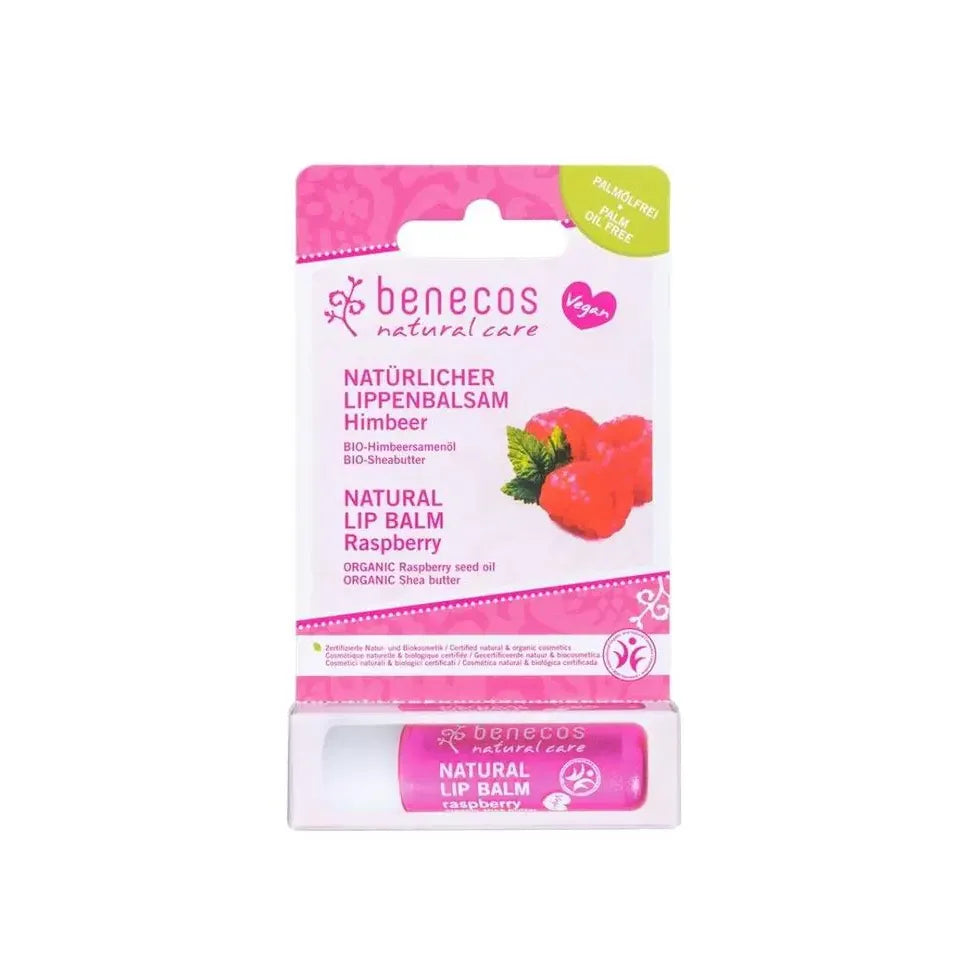 Benecos Natural vegan lipbalm raspberry 4,8 gram