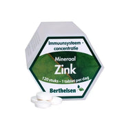 Berthelsen Zink gluconaat 20 mg 120 tabletten