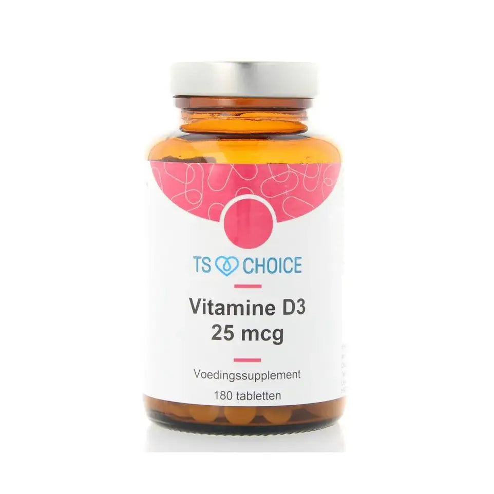 TS Choice Vitamine D3 25 mcg 180 tabletten