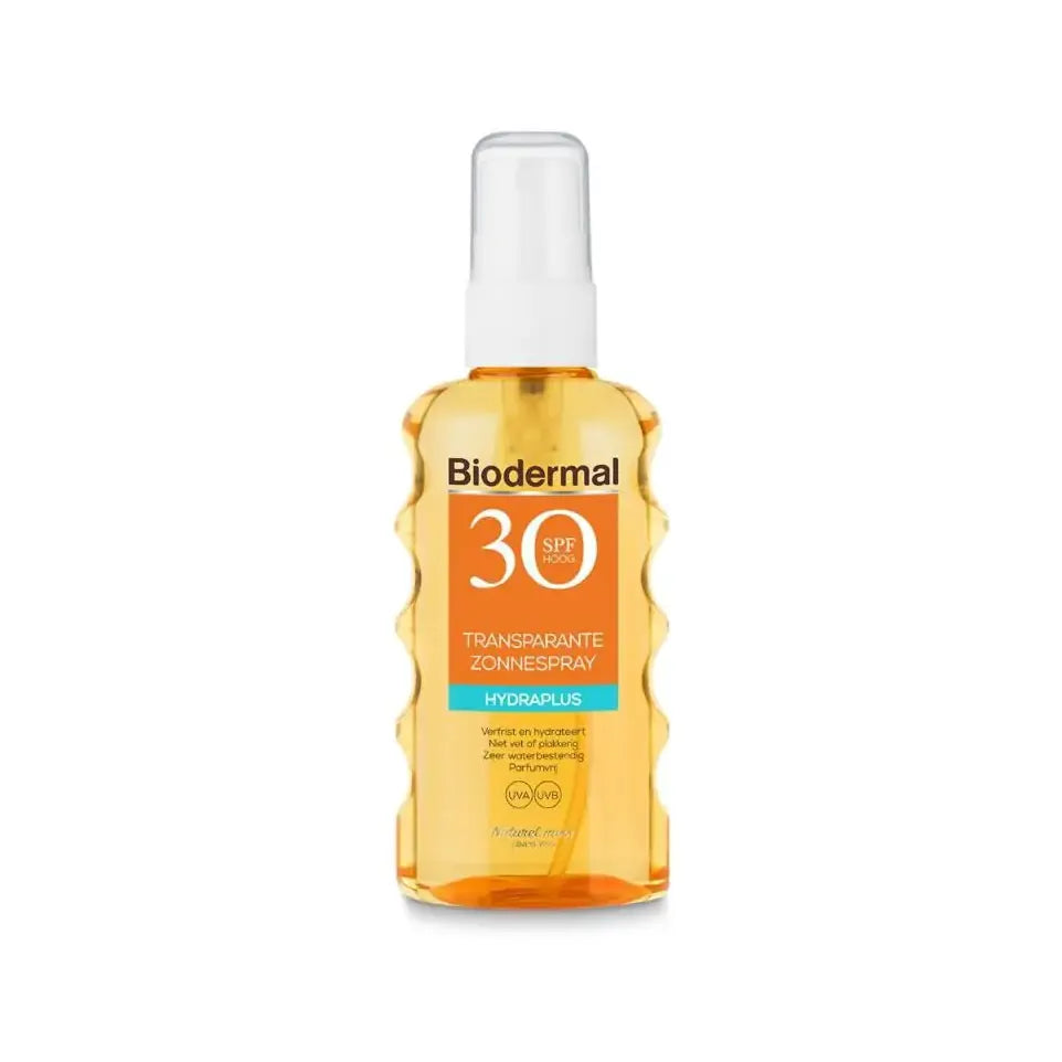 Biodermal Transparantspray hydraplus SPF30 175 ml